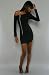 Luxirie by LRG The Chained Reaction Dress in Black,Dresses for Women