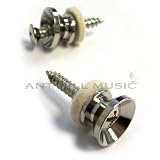 Mighty Mite Chrome Strap Buttons