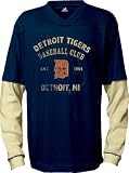 Detroit Tigers Double Play Long Sleeve 2-Fer Shirt