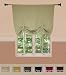Tie-Up Shade Solid Insulated Thermal Blackout Window Shade 63"L-BEIGE - BT - TUB