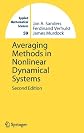 Averaging Methods in Nonlinear Dynamical Systems (Applied Mathematical Sciences)