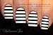 NAILICIOUS TEN Black Stripe Nail Wraps Art Water Transfer Decals 12pcs - ST8019