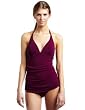 Robin Piccone Womens Classics Layered Shirred 1pc