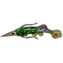 Gold Plated Sturgeon Fish Animal Brooches Pin