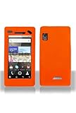 Motorola A955 Droid 2 Silicone Skin Case - Orange