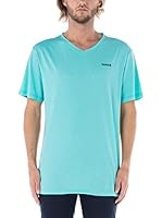 Nike Hurley Camiseta Manga Corta Dri-Fit Corporate V Neck (Cielo)
