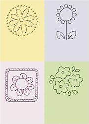 Provo Craft Cuttlebug Embossing Folder Set (2 X 2.75) - in your choice of designs