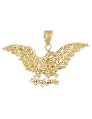 CleverEves 14K Gold Pendant Eagle 6.8 - Gram(s)