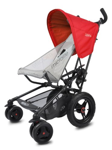 Micralite FastFold Superlite Stroller in Red