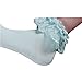 Vintage Lace Ruffle Frilly Ankle Socks Fashion Ladies Princess Girl