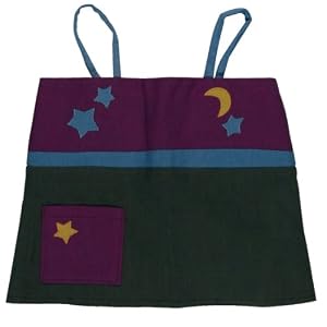 Little Hippie - Moon & Stars Chocolate Youth Top - 9-12 months