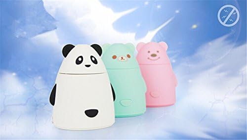 XSH Bear Mini Humidifier, New Air Conditioner Humidifying Air Purifiers, Humidifiers USB Office (Pink Bear)