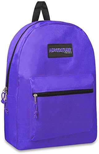 Adventuretrails 17" Backpack Bookbag (Purple)