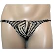 Groovin' Adjustable Mesh Bikini Brief - Zebra