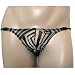 Groovin' Adjustable Mesh Bikini Brief - Zebra