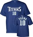 Vince Young Reebok Name and Number Tennessee Titans T-Shirt