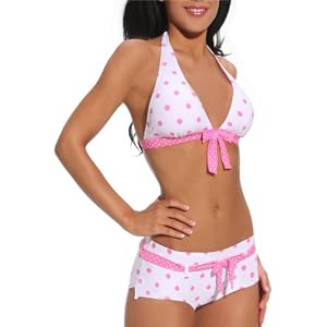 Retro Polka Hipster Bikini