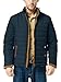 ZSHOW Men's Winter Double Hooded Thicken Quilted Cotton Jacket(Navy,X-Large)