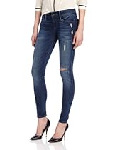 Hot Sale Black Orchid Women's Mid Rise Skinny Jean, Splash, 25