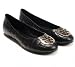 �¹�͢���� TORY BURCH���ȥ꡼�С��� �ե�åȥХ쥨���塼�� Netty Black Flat �ͥåƥ��֥�å��ե�å�