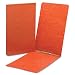 End Opening Pressboard Report Cover, Prong Fastener, Legal, Red, 25/Box
