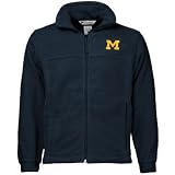 Columbia Michigan Wolverines Navy Blue Youth Flanker Full Zip Jacket
