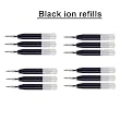10 Cross Black Ion Gel Ink Refill [Bulk Packing] fits Roadster, Vice, Penatia Gelicious , and Matrix Pens]