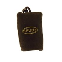 Spudz SPBK01 6x6 Micro Fibre Lens Cloth In Pouch -Black