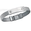 Stainless Steel Cable ID Bracelet