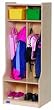 Steffy Wood Products Two Station Locker