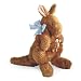 North American Bear Company Smushy Kangaroo Blue Ribbon, Brown, 12