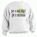 get a real dog! Get a catahoula Adult Sweatshirt ASH GREY XX-LARGE (2X)
