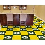 Green Bay Packers NFL Team Logo Carpet Tiles