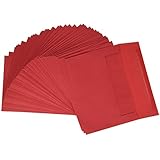 A7 Envelopes - BriteHue Red - 5 1/4 x 7 1/4 (pack of 50)