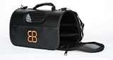 Petego Hog Bag Soft-Sided Pet Carrier - Ventilated - Small - Black