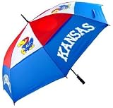 Kansas Jayhawks 62 Golf Umbrella - NCAA College Athletics