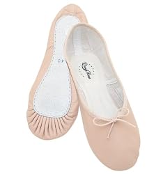 Girl's Leather Ballet Slipper