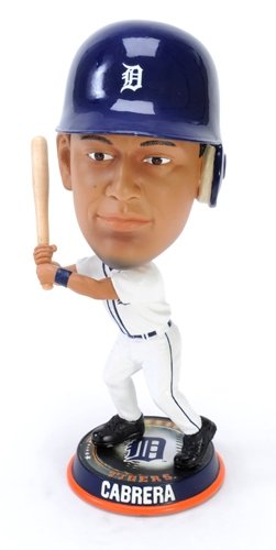 Forever Collectibles Detroit Tigers Miguel Cabrera Big Head Bobble
