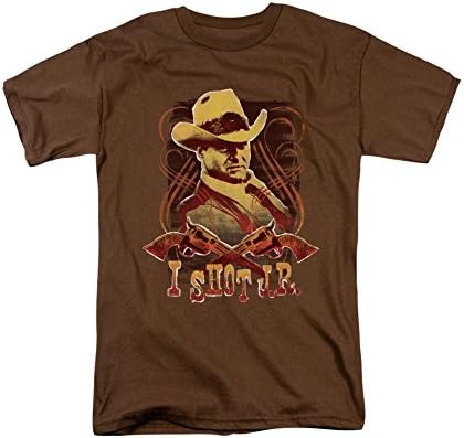 Dallas I Shot Jr Short Sleeve Mens Coffee 2X