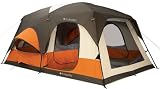 Columbia Cougar Flats II 15-Foot by 10-Foot 8 Person 2 Room Family Cabin Dome Tent