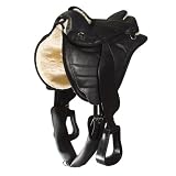 Trekkingsattel, schwarz 17,5´´