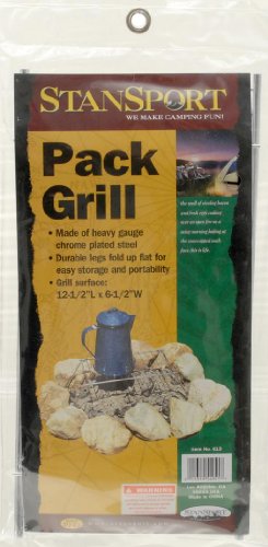 Stansport Pack Grill (12.5x6.5 -Inch)
