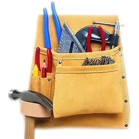 Nail tool Bag 5pkt by Custom Leather Craft