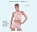 Ladies Pink Motorcycle-Style Leather Halter