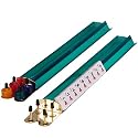 Teal Green Acrylic Mahjong Mah Jongg Racks 18''