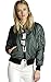 Eshion Womens Classic Short Padded Bomber Jacket Coat Quilted Jacket