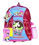 Powerpuff Girls Backpack with Water Bottle and Wallet