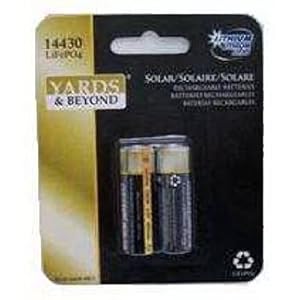Jiawei Technology Ltd BT-LP-14430-400-2 Rechargeable Solar Battery Pack Of 2 Jiawei Technology Ltd BT-LP-14430-400-2 Rechargeable Solar Battery Pack Of 2
