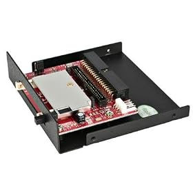 Click here to buy Compact Flash Card To Ide Adapter with 3.5IN Bay Enclosure.