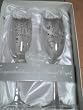 On Your Wedding Day Champagne Glasses Bride & Groom